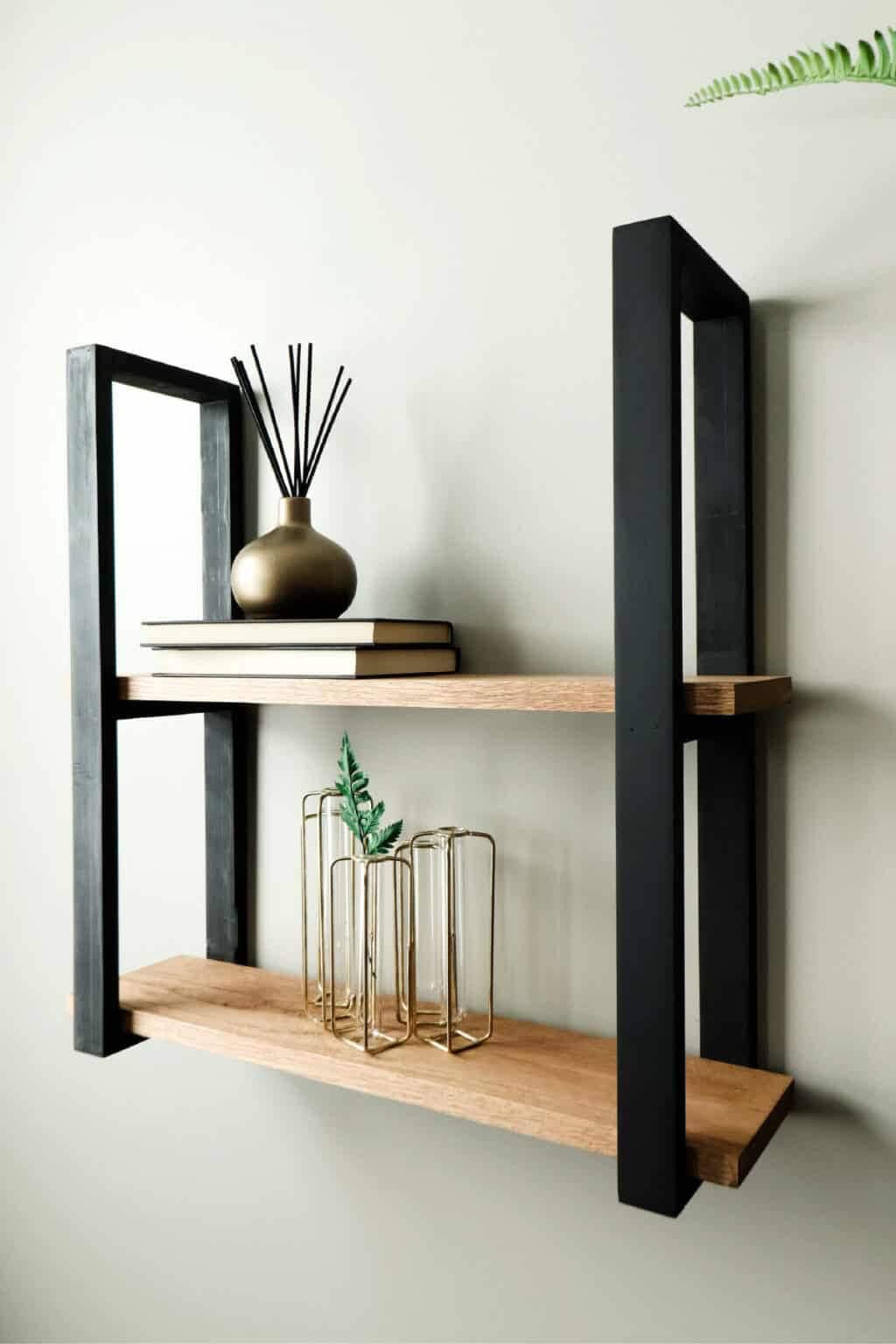Contemporary Floating Wall Mounted Bookshelf Wood Wall Mounted Bookcase Wood Bookcase Shelf Trending Bathroom Modern Decor Shelving Unit