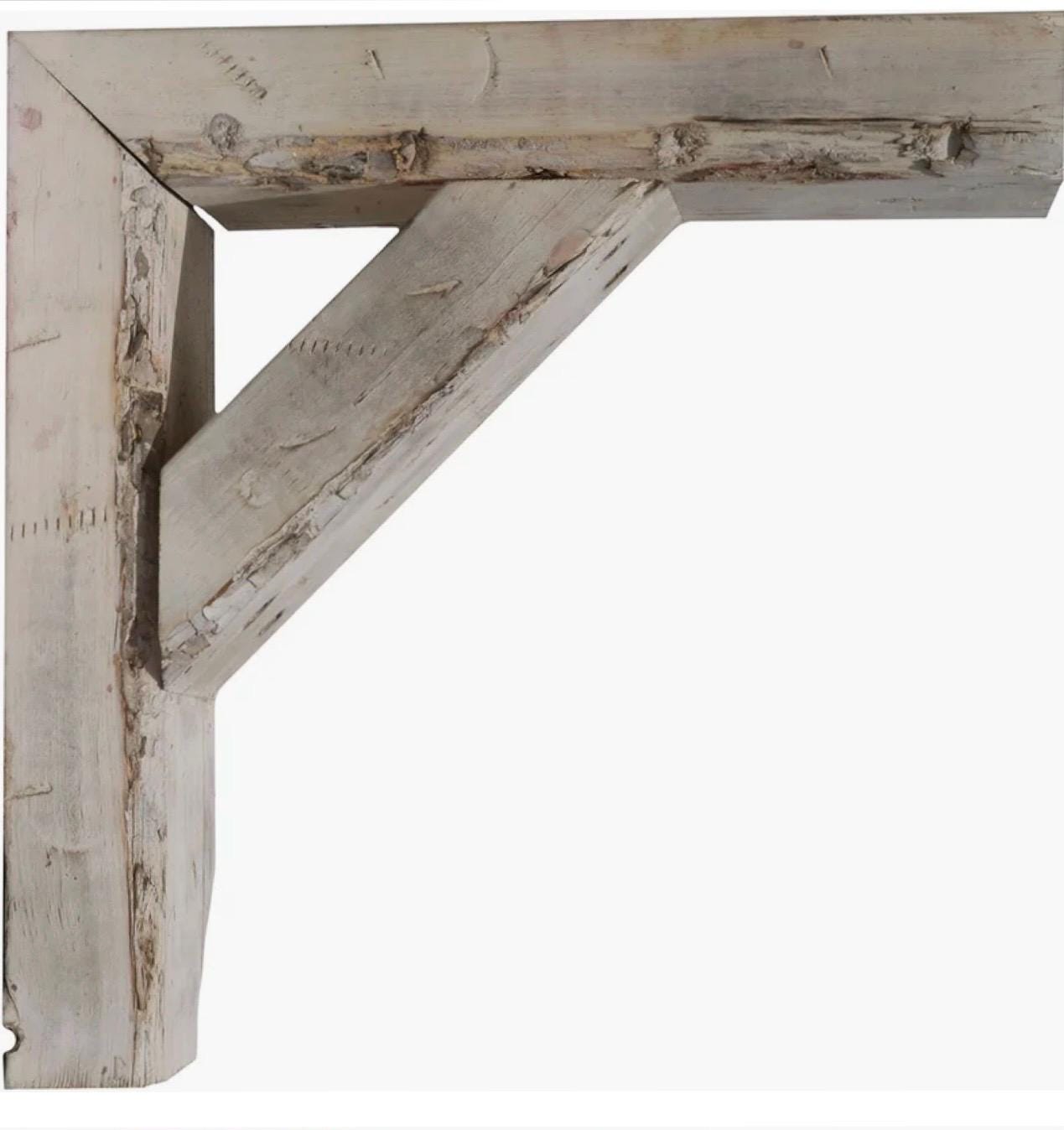 Wood Shelf Brackets Wood Hangers Modern Shelf Brackets Farmhouse Shelf Arms Minimalist Shelf Brackets Shelf Hangers Shelf Supports Bathroom