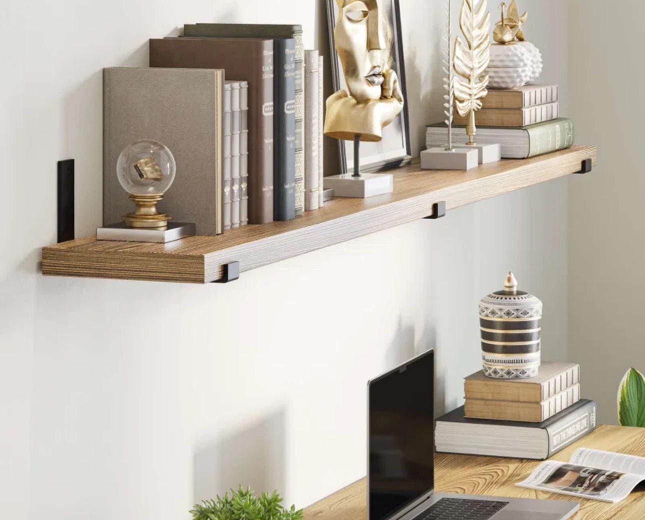 Floating Shelves Modern Shelves Farmhouse Floating Shelves Housewarming Rustic Popular Gift Trending
