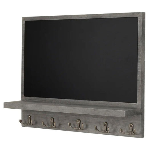 Wall Organizer Chalkboard Key holder Organizer Wall Rack Entryway Organizer