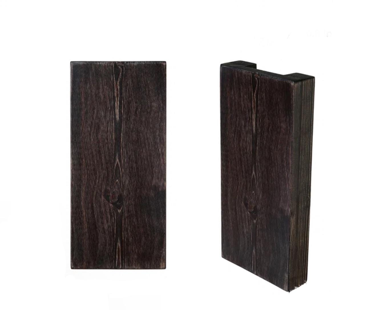 The Wall Pocket Duo — a handmade pair of wooden wall planters designed to bring greenery, texture, and warmth to your walls.